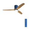 Bleu Cobalt/Bois Clair