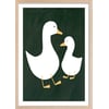 Affiche + Cadre En Bois - Chêne
