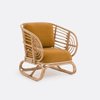 Grand fauteuil rotin