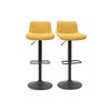 Tabouret de bar jaune