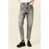 Jean mom gris