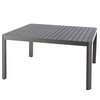 Table rectangulaire extensible carrée