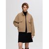 Bomber marron femme