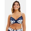 Imprimé Floral Bleu