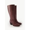 Bottes ajustable en cuir