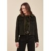 Veste velours noir femme