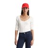 Top moulant femme