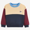 Bleu Marine/Beige