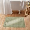 Tapis de bain vert