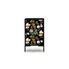 Imprimé Floral Sur Fond Noir Jara