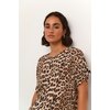 Beige Marron Noir Animalier Leopard
