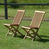 Chaise jardin bois pliante