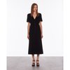 Robe longue velours noir