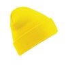 Bonnet jaune moutarde femme