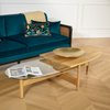 Table basse bois chêne clair
