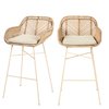 Tabouret de bar beige