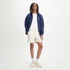 Men's white chino shorts