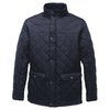 Manteau zippé col montant homme