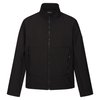 Manteau noir et blanc homme