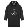 Robe sweat capuche fille