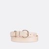 Ceinture cuir beige