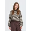 Beige Oatmeal Mel. Stripe