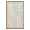 Toile peinte encadrée Hilda - Multicolore - 75x116 cm Toile peinte encadrée Hilda - Multicolore - 75x116 cm