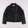 Veste en cuir noir enfant