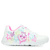 White Multicolor Neon