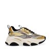 Grey/Gold-Coloured