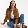 Chaqueta marron mujer