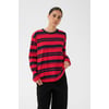 Bleu Midnoght/Red Stripes