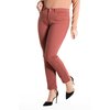 Pantalon rouge brique femme