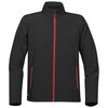 Noir/ Rouge Vif