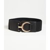 Ceinture large tissu femme