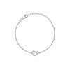 Bracelet argent zirconium femme