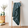 Fleece deken blauw