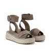 Plateau absatz sandalen