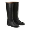 Long suede boots