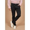 Pantalon toile noir homme