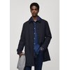 Trench bleu marine Mango