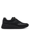 Basket nubuck noire femme