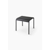Banc métal noir