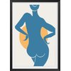 Affiche + Cadre En Bois - Noir