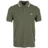 Light Green Ecru Blue