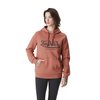 Sweat rouge femme sans capuche