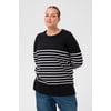 Noir Black/Chalk Stripe