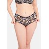 Imprimé Floral Fond Noir