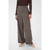 Marron Brown Check