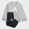 Medium Grey Heather / White
